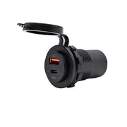 Bluewater Round Dual USBUSBC Charger 30004001A