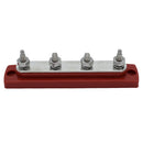 Bluewater Common Stud Busbar 4 Gang  Red 312303B025