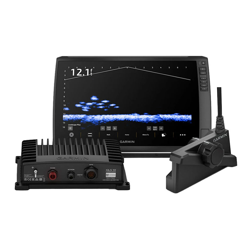 Garmin ECHOMAP Ultra 2 Ice House System wECHOMAP Ultra 2 166sv Chartplotter  LiveScope Plus System 0100338602