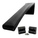 Caliber BunkWrap Kit  Black 16 x 2 x 4 Roll  4 Caps  HRDW Roll  4 Endcaps  Stainless Steel Hardware 23054BK