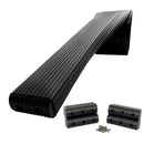 Caliber BunkWrap Kit  Black 24 x 2 x 6 Roll  4 Caps  HRDW Roll  4 Endcaps  Stainless Steel Hardware 23056BK