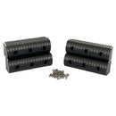 Caliber BunkWrap End Cap 2x6 Black Accessory Kit wStainless Steel Hardware 4Pack 23053BK