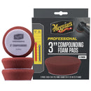 Meguiars Professional 3 Compound Foam Pads 3Pack M3CFP3