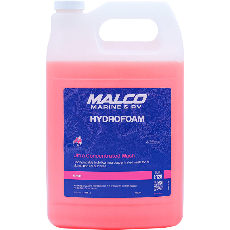 Malco HydroFoam Ultra Concentrated Boat Wash  1 Gallon 162001