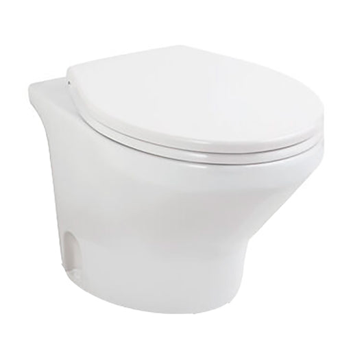 Thetford Compass Touch Toilet  Low White  12V TCOM012PWTSFTNA