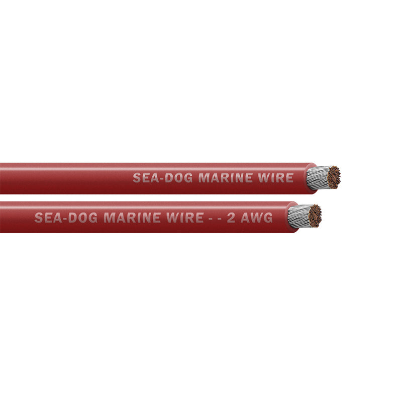 SeaDog 2 AWG Red Battery Cable  100 8002022
