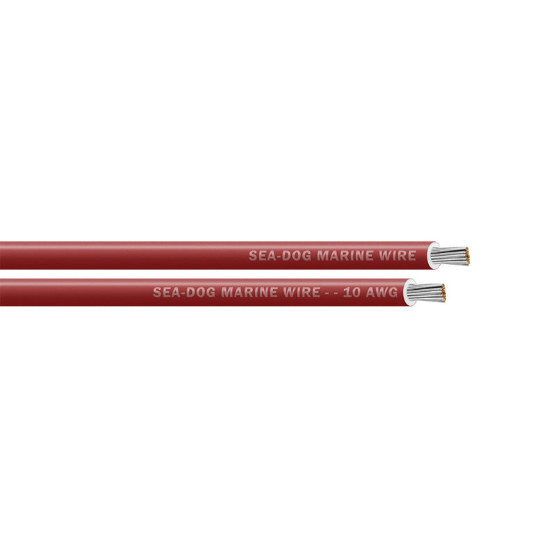 SeaDog 10 AWG Red Primary Wire  500 8010027