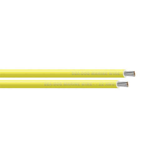 SeaDog 12 AWG Yellow Primary Wire  100 8012032