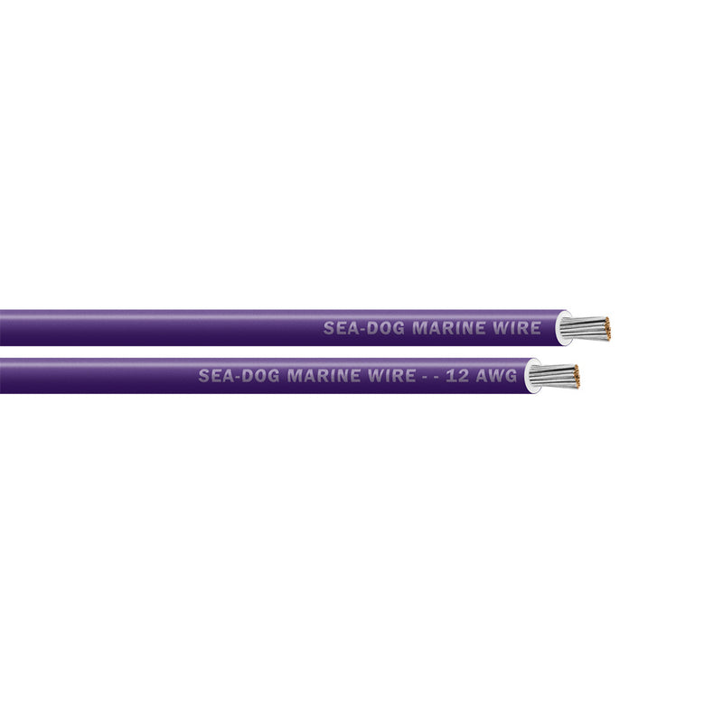 SeaDog 12 AWG Purple Primary Wire  400 8012106