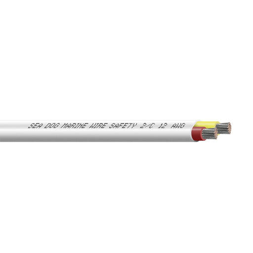 SeaDog 122 AWG Flat Duplex Safety Wire  RedYellow  250 8012224