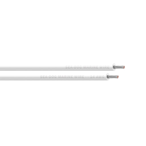 SeaDog 14 AWG White Primary Wire  100 8014052