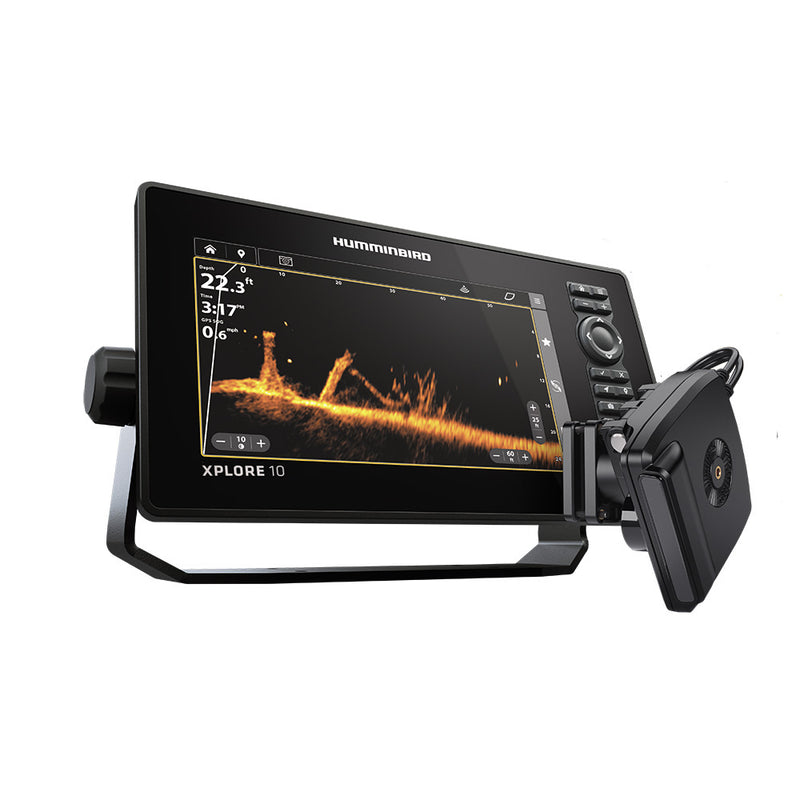 Humminbird XPLORE 10 CMSI Mega Live 2 Bundle wTransom Mount Transducer 4120101ML2