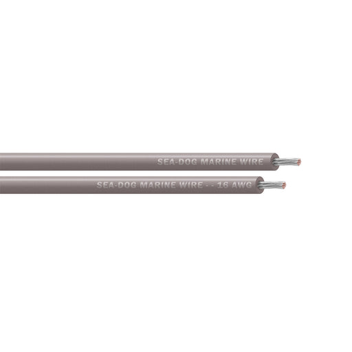 SeaDog 16 AWG Grey Primary Wire  100 8016112