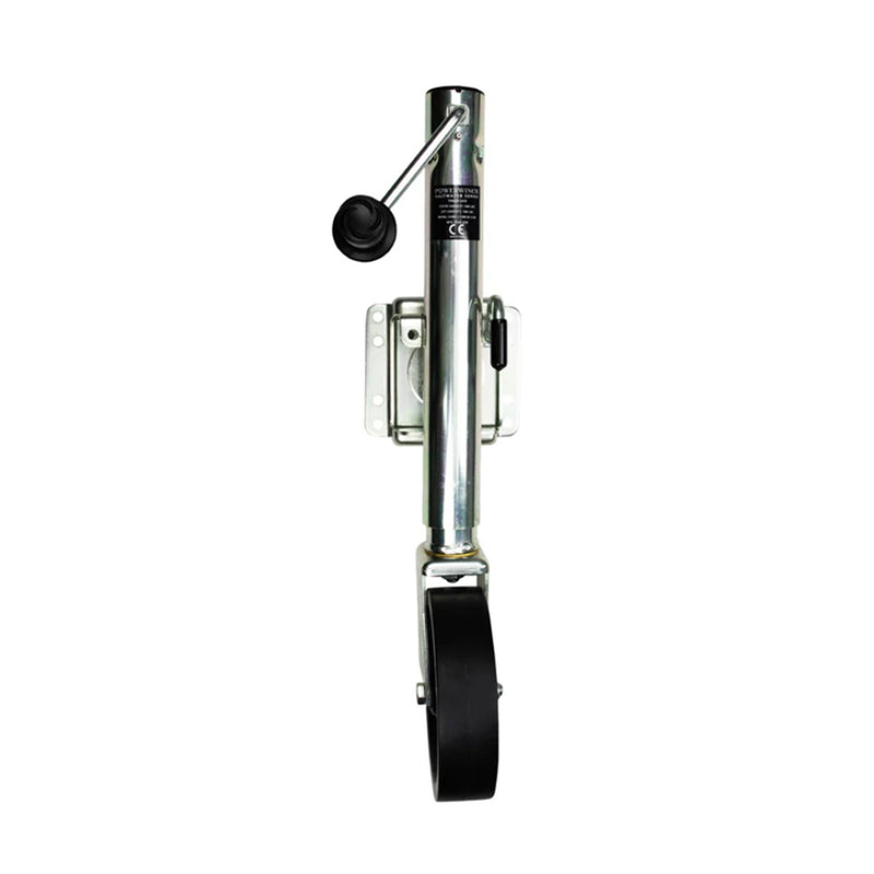 Powerwinch Saltwater Series Jack  1500lb WeldOn Single Wheel Zinc 500 HR Salt Spray 21600J1500B2ZR