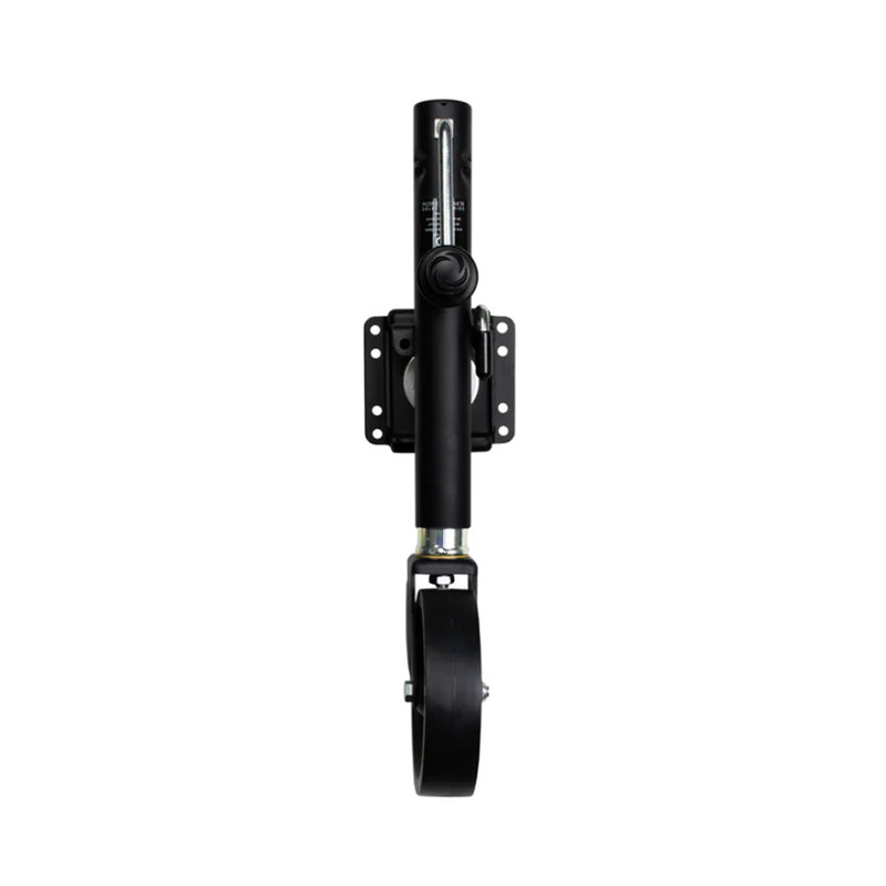 Powerwinch Select Series Jack  1500lb WeldOn Single Wheel Carbon Black 21400J1500W1BR