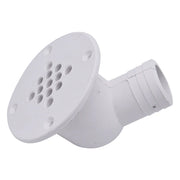 TM Marine 90Degree Cockpit Scupper Drain  White CSD92DP
