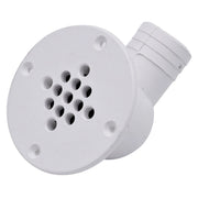 TM Marine 90Degree Cockpit Scupper Drain  White CSD92DP
