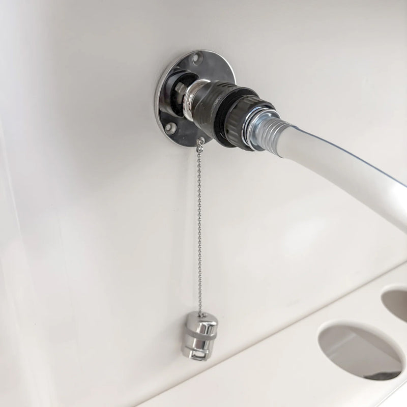 Flushmaster Quick Connect Water Fitting 12 Barb SMQCWFSS12