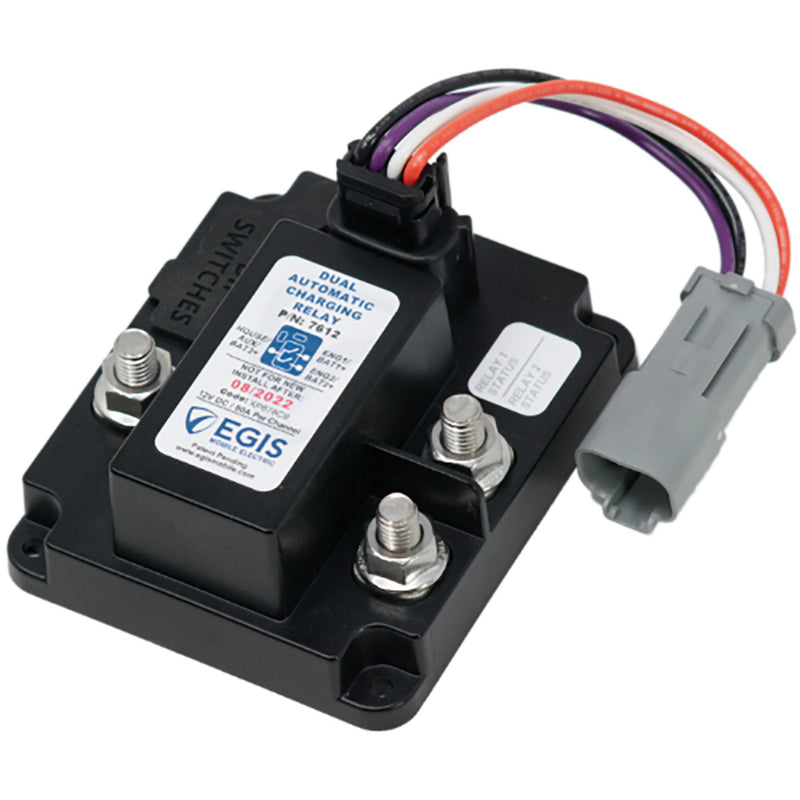 Egis Triple Battery Advanced Automatic Charging Relay ACR  24V 761224