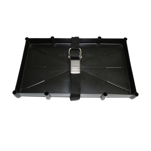 TH Marine 31 Series Battery Holder Tray wStainless Buckled Strap NBH31SSCDP