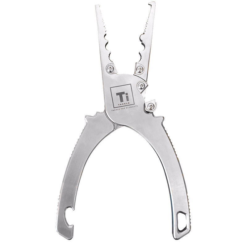 TiTackle Titanium Fishing Pliers 75 Multi Tool Offshore TTOSPLIERS
