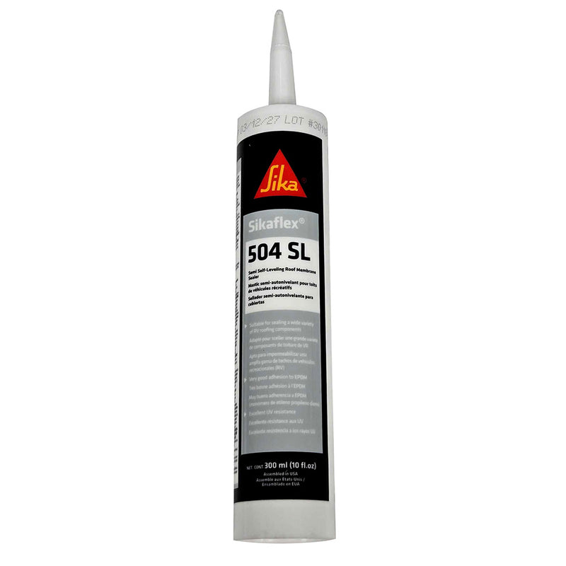 Sika Sikaflex504 SL Semi Leveling Roof Membrane Sealer  White  300ml 875379
