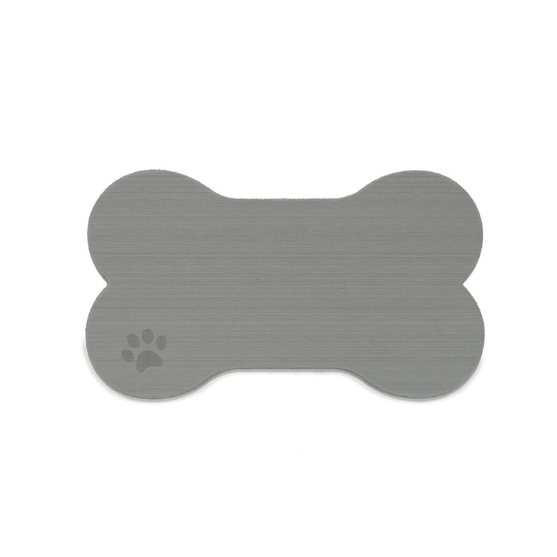 SeaDek Dog Bowl Mat  Storm GreyBlack  Medium  125 x 24 6271490837