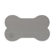SeaDek Dog Bowl Mat  Storm GreyBlack  Large  165 x 295 6320790837