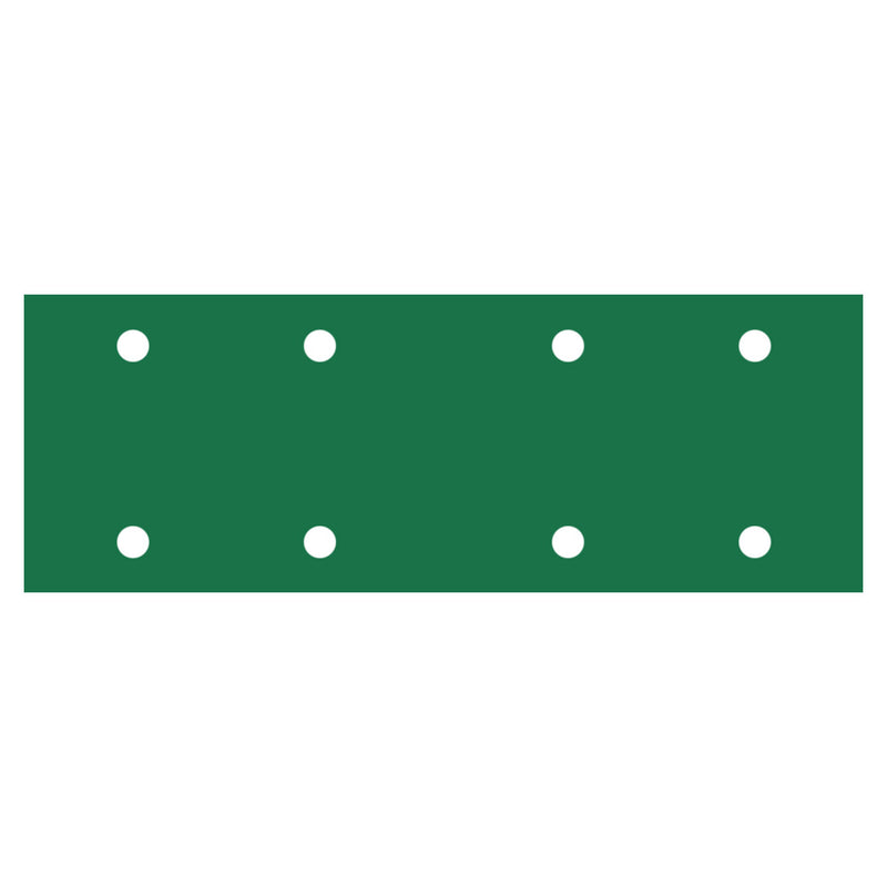 RUPES PROCUT Film Abrasive Sheets 70mm x 200mm 275 x 78  8 Hole  P320 Grit Box of 100pcs 945FF320