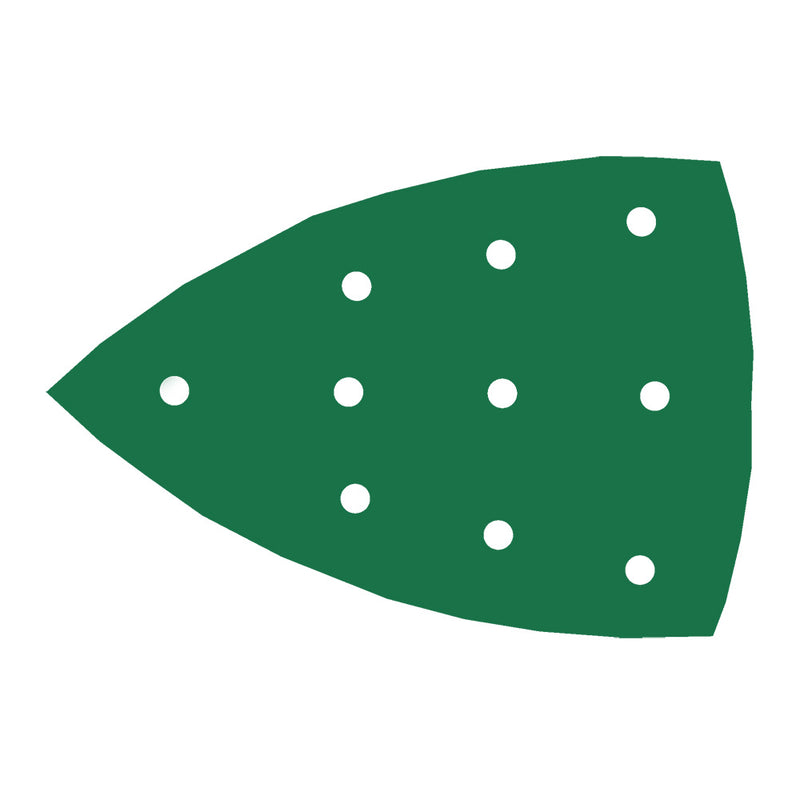 RUPES PROCUT Film Delta Abrasive Sheet 100mm x150mm 4 x 6  10 Holes  P80 Grit Box of 50pcs 945FA080