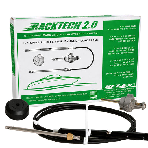 Uflex Racktech  20 High Efficiency Rack  Pinion System Kit  10 Cable RACKTECH2010