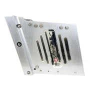 Bobs Machine 14 Setback Action Series Hydraulic Jack Plate  Silver 100114001NOPCNOSPNNG