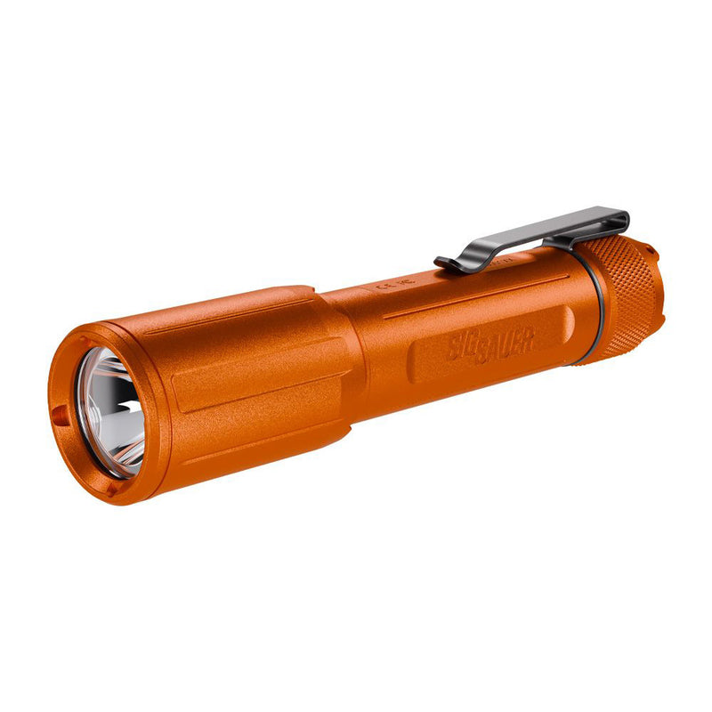 SIG SAUER FOXTROTEDC Marine Flashlight  Orange SOFEF001OR