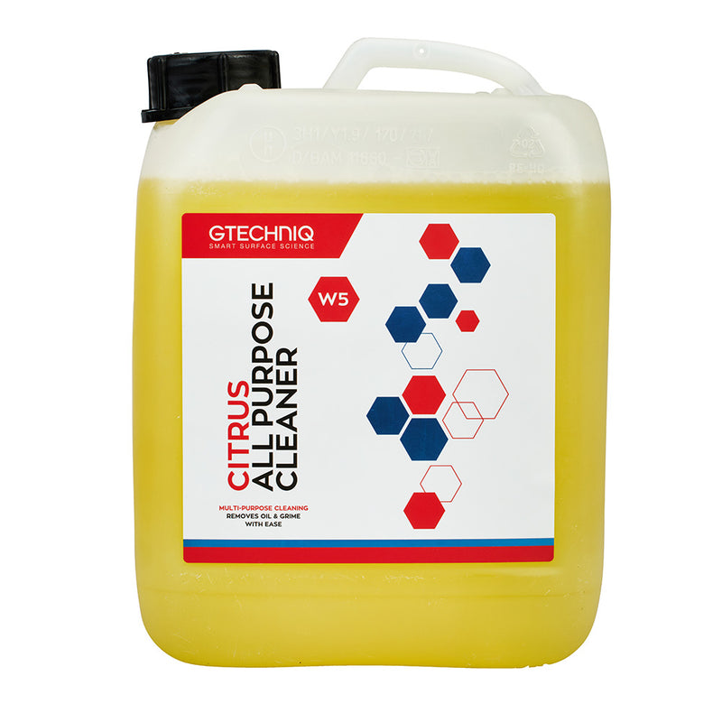Gtechniq Auto W5 Citrus AllPurpose Cleaner  5 Liter W5 5