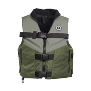 Mustang Accel Foam Vest  GreenGrey  Small MV4627833S