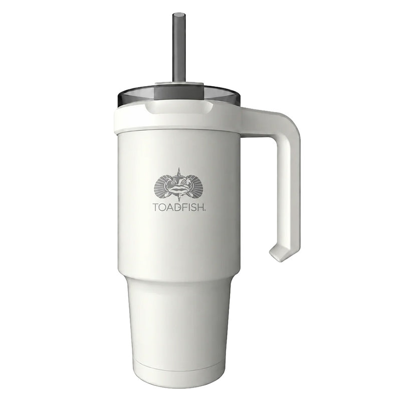 Toadfish SmartGrip Tumbler NonTip  24oz  White 1405