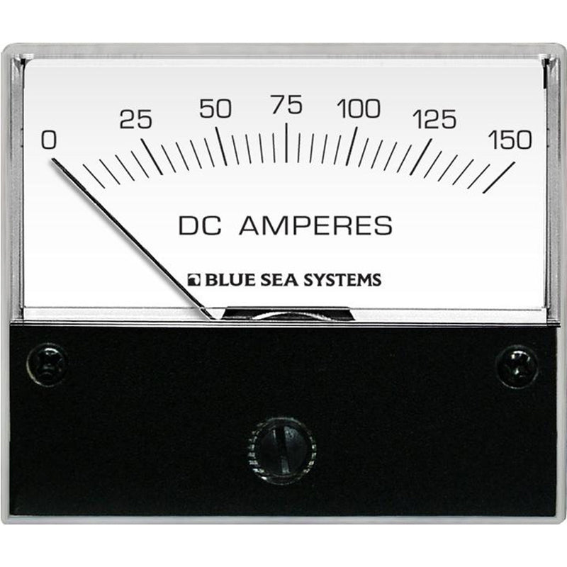Blue Sea 8018 DC Analog Ammeter  234 Face 0150 Amperes DC 8018