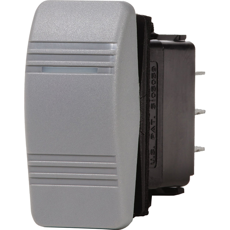 Blue Sea 8218 Water Resistant Contura III Switch  OFFON  Grey 8218