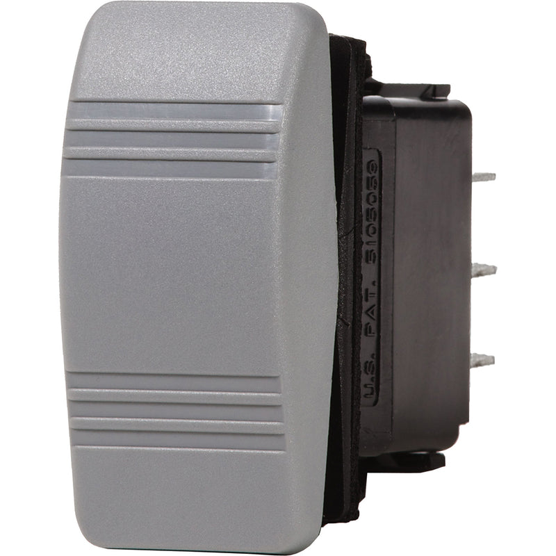 Blue Sea 8222 Water Resistant Contura III Switch  ONOFFON  Grey 8222