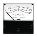 Blue Sea 8244 AC Analog Micro Voltmeter  2 Face 0150 Volts AC 8244