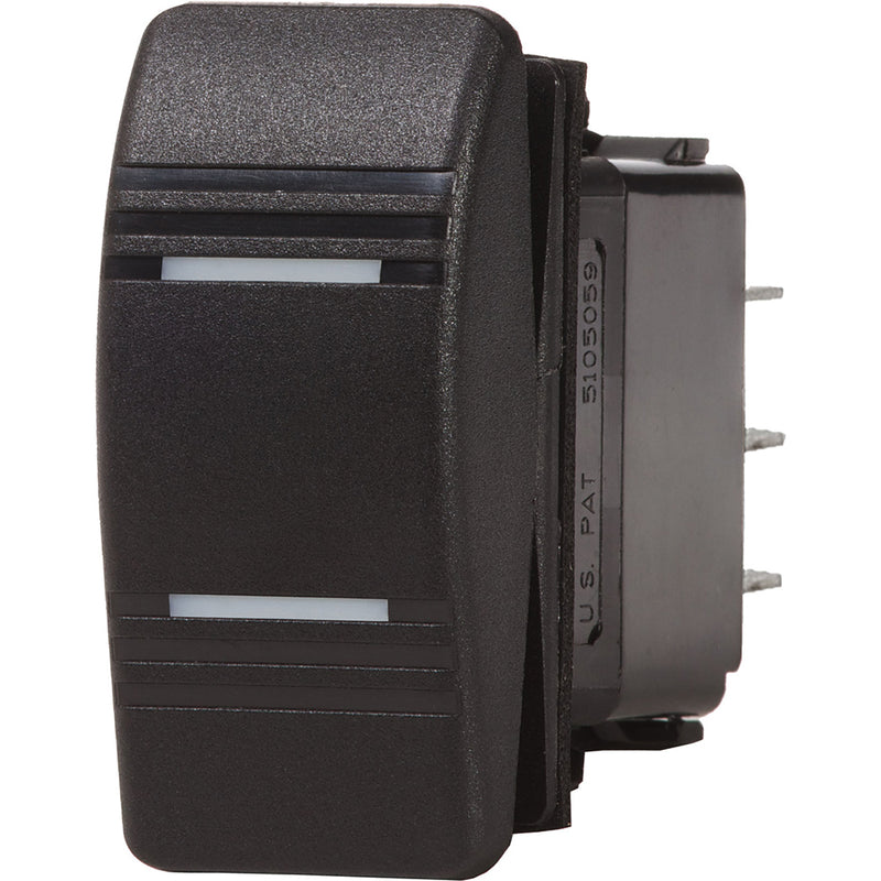 Blue Sea 8286 Water Resistant Contura III Switch  ONOFFON  Black 8286