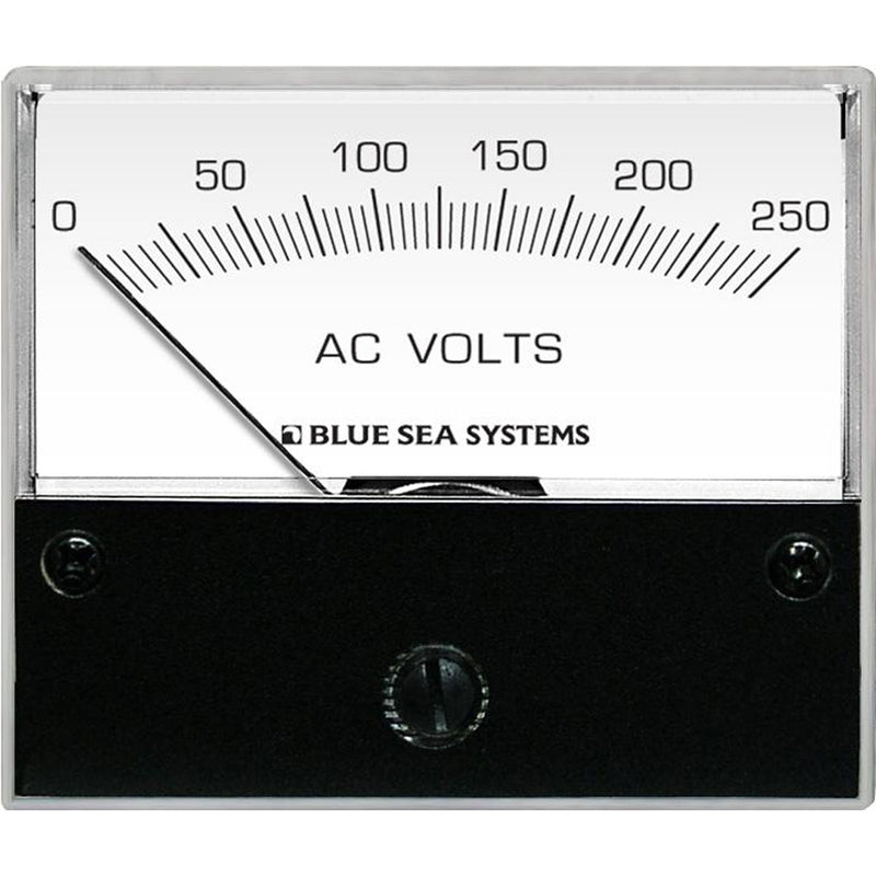 Blue Sea 9354 AC Analog Voltmeter 0250 Volts AC 9354