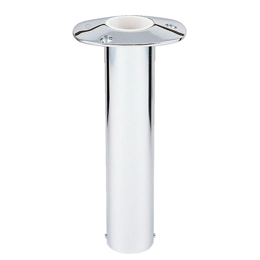 Lees 0 Degree Stainless Steel Flush Mount Rod Holder  2 OD RH527VS
