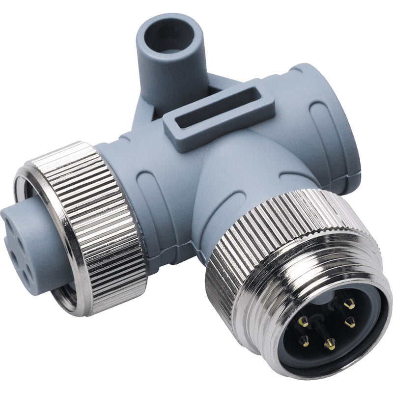 Maretron Mini 90 Deg Male to Female Connector ELBNMNF
