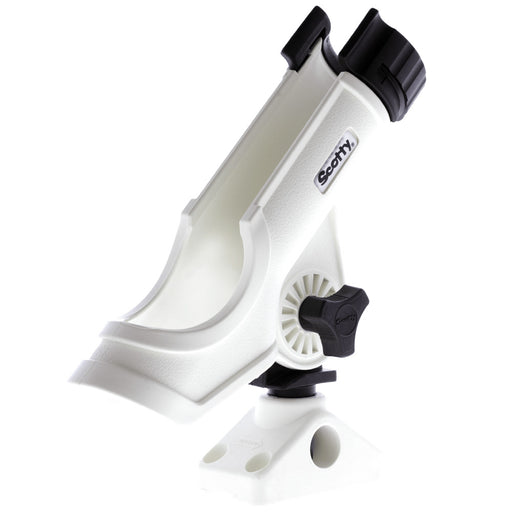 Scotty Powerlock Rod Holder White w241 SideDeck Mount 230WH