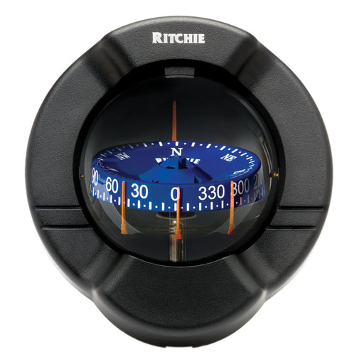 Ritchie SSPR2 SuperSport Compass  Dash Mount  Black SSPR2