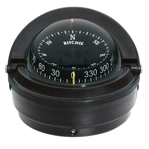 Ritchie S87 Voyager Compass  Surface Mount  Black S87