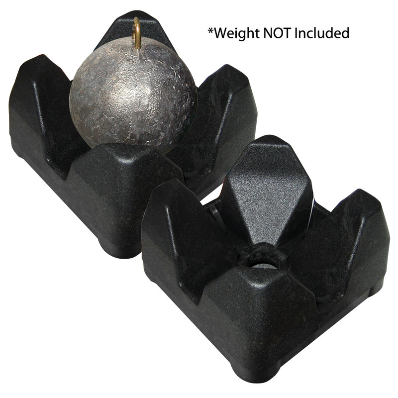 Scotty 3022BK Weight Mate  Black 2 Pack 3022BK