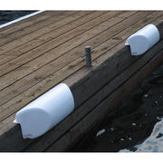 Dock Edge Dolphin Dockside Bumper 7 x 16 Straight  White DE1060WF