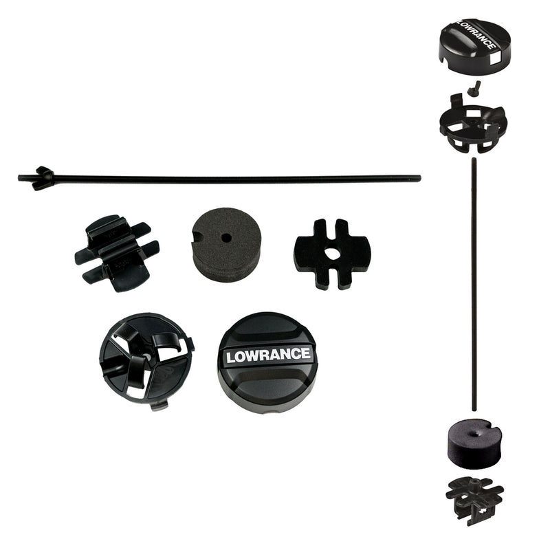 Lowrance Kayak Scupper Transducer Mount 00010606001